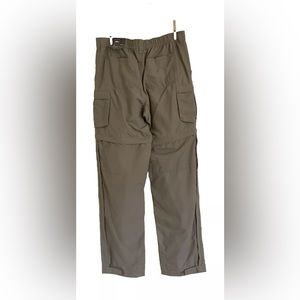 REI NWT Womens Hiking Full Zip Pants Size 6 Kaki